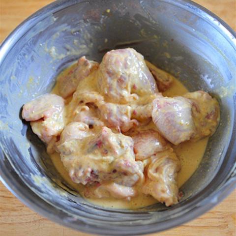 Cách làm gà chiên cà ri