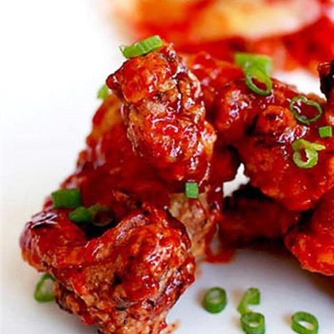 Cách làm gà chiên cay kiểu Hàn Quốc