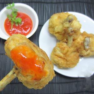 Cách làm gà chiên hình que hấp dẫn