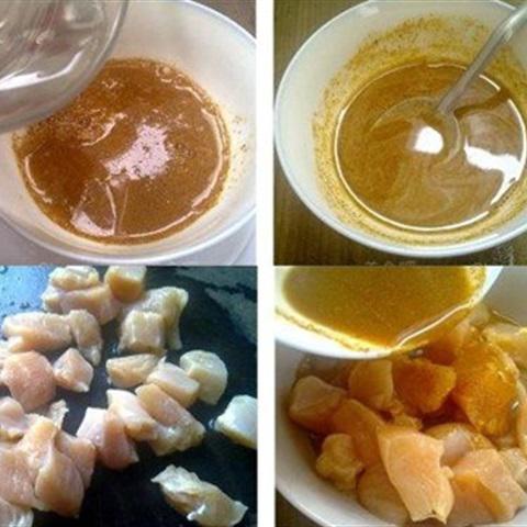 Cách làm gà chiên mè vị cà ri