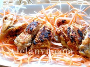 Gà chiên muối tỏi