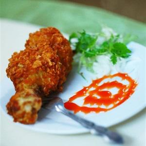 Cách làm gà chiên ngũ cốc
