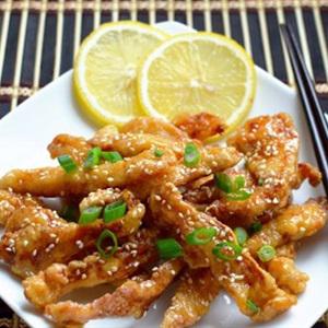 Cách làm gà chiên sốt chanh chua