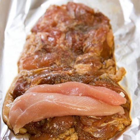 Cách làm gà cuộn kiểu Nhật