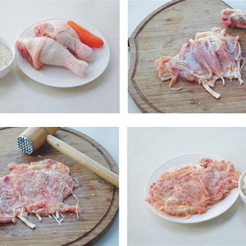 Cách làm gà cuộn xôi