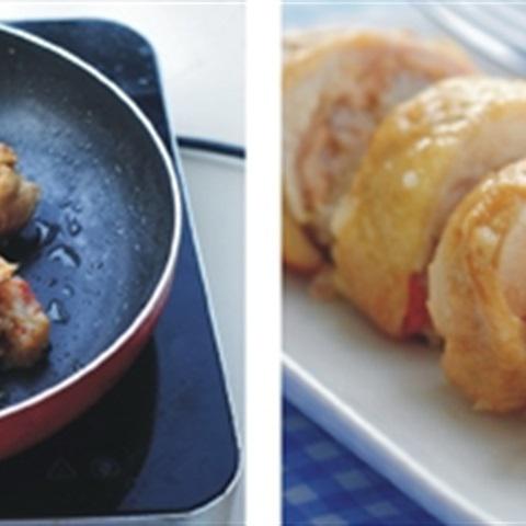 Cách làm gà cuộn xôi