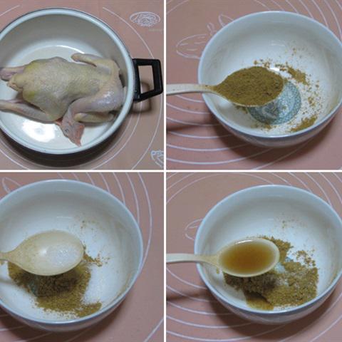 Cách làm gà gói lá sen