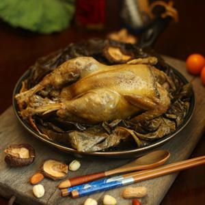 Cách làm gà gói lá sen