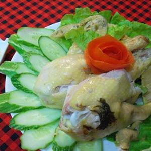 Cách làm gà hấp muối mặn