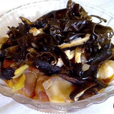 Cách làm gà hấp nấm