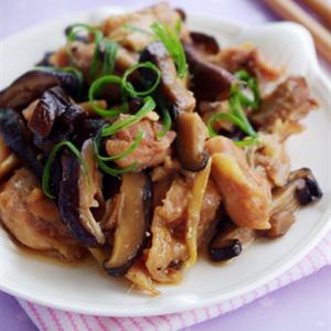 Cách làm gà hấp nấm