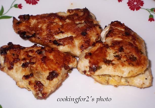 Gà kẹp phô-mai chiên