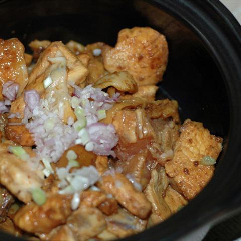 Cách làm gà kho quế