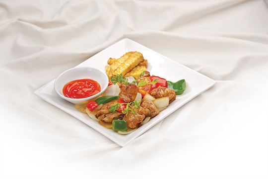 Gà lúc lắc khoai tây