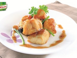 Gà lúc lắc sốt me