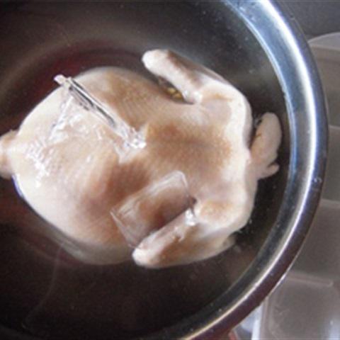 Cách làm gà  luộc kiểu mới