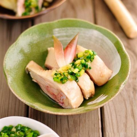 Cách làm gà  luộc kiểu mới