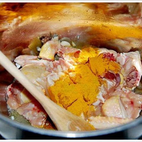 Cách làm gà nấu cà ri