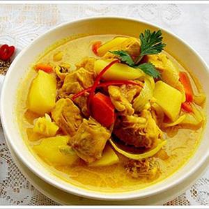Cách làm gà nấu cà ri
