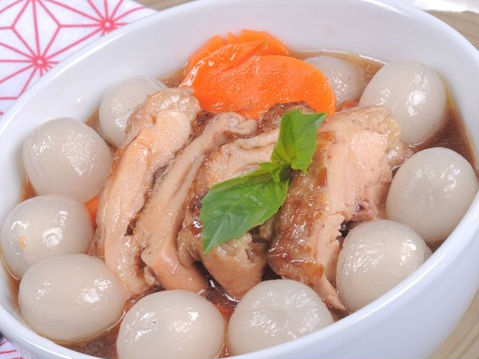 Gà nấu chôm chôm