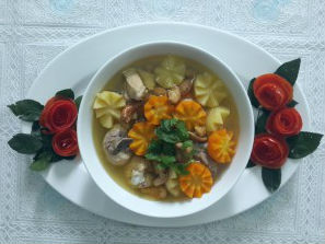 Gà nấu hạt điều