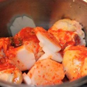 Cách làm gà nấu kim chi