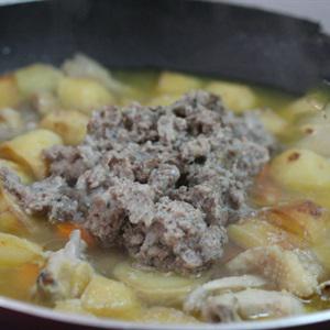 Cách làm gà nấu patê