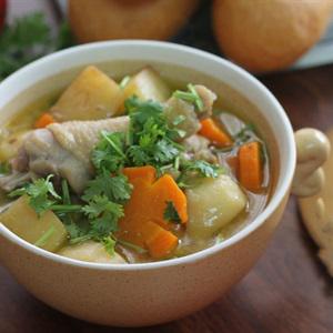 Cách làm gà nấu patê