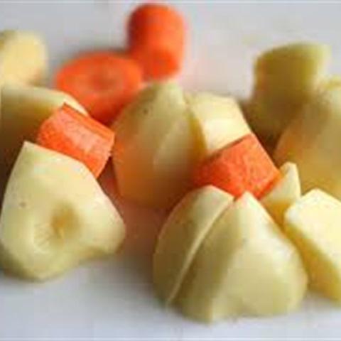 Cách làm gà nấu rau củ