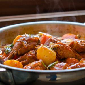 Cách làm gà nấu rau củ