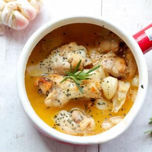 Cách làm gà nấu tỏi