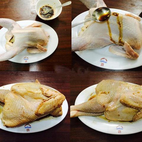 Cách làm gà nhồi xôi