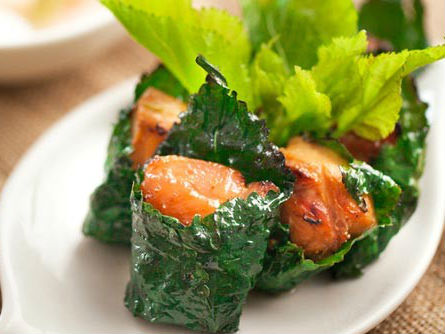 Gà nướng dâu tằm