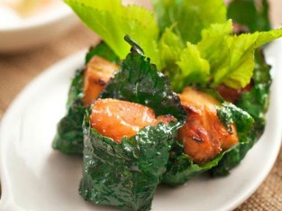 Gà nướng dâu tằm