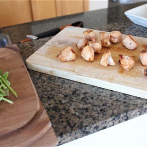 Cách làm gà nướng lá bạc hà