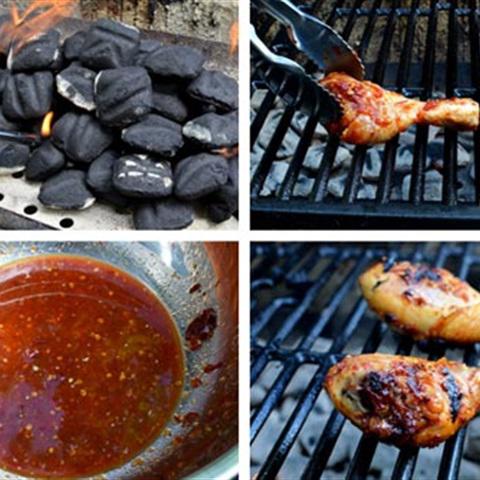 Cách làm gà nướng mật ong