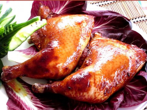 Gà nướng mật ong