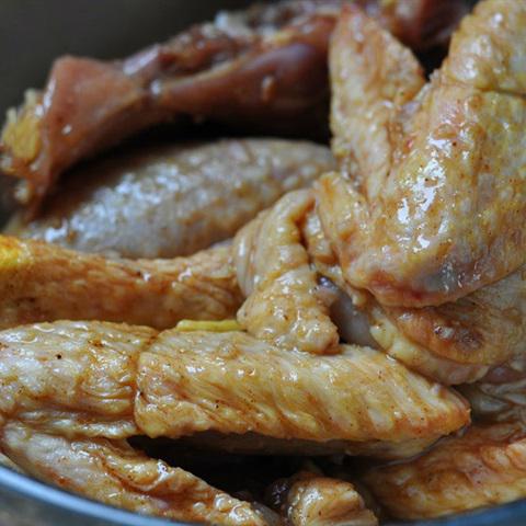 Cách làm gà nước với chao