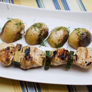 Cách làm gà nướng xiên