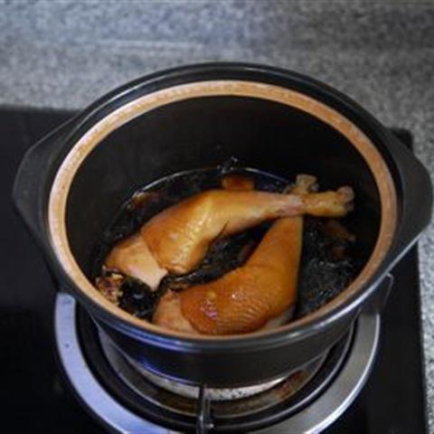 Cách làm gà om xì dầu