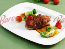 Gà quay da giòn sốt ngũ vị