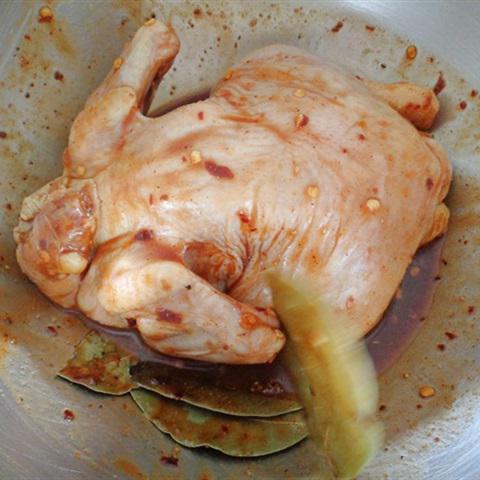 Cách làm gà rút xương nhồi thập cẩm