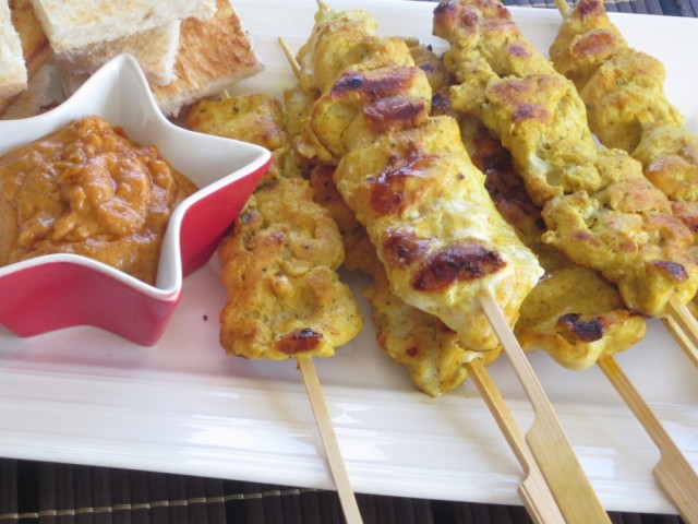Gà satay
