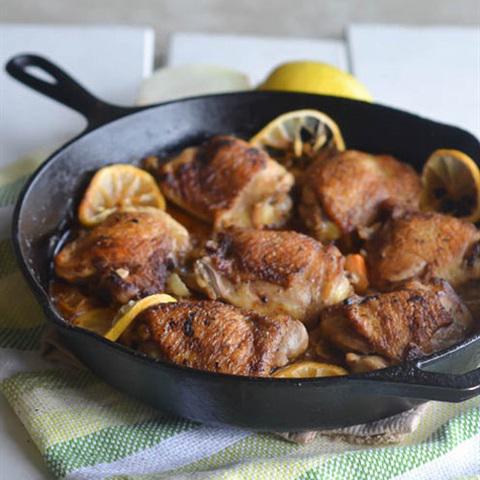 Cách làm gà sốt chanh tỏi