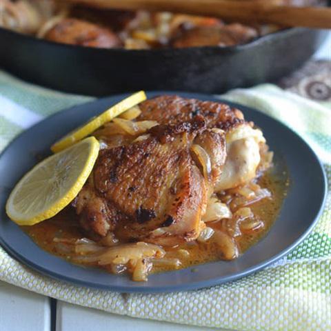 Cách làm gà sốt chanh tỏi