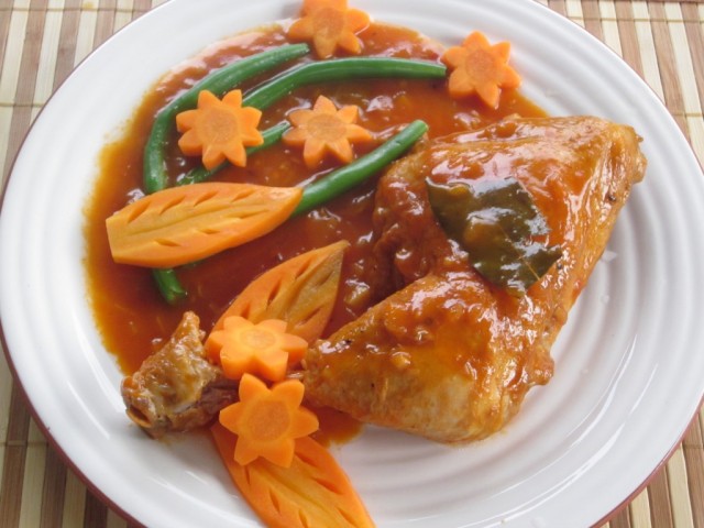 Gà sốt chua ngọt