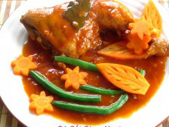 Gà sốt chua ngọt