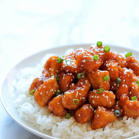 Cách làm gà sốt chua ngọt