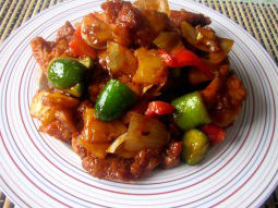 Gà sốt tương cà, món ngon khó tả