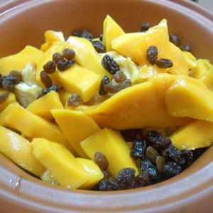 Cách làm gà sốt xoài chín